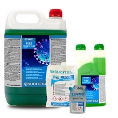 SUCITESA ECOMIX PURE DISINF.D.BOTTLE 1L - Desinfectante concentrado Dose Pack 